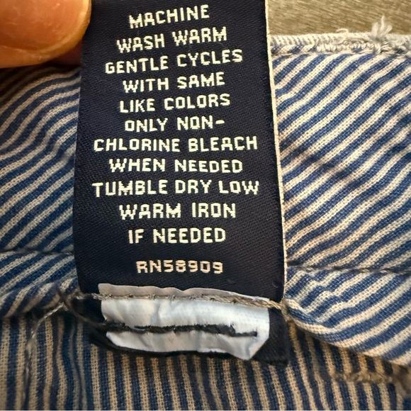 Daniel Cremieux | Blue Botanical  Flat Front Shorts | Sz 33 - Picture 9 of 9